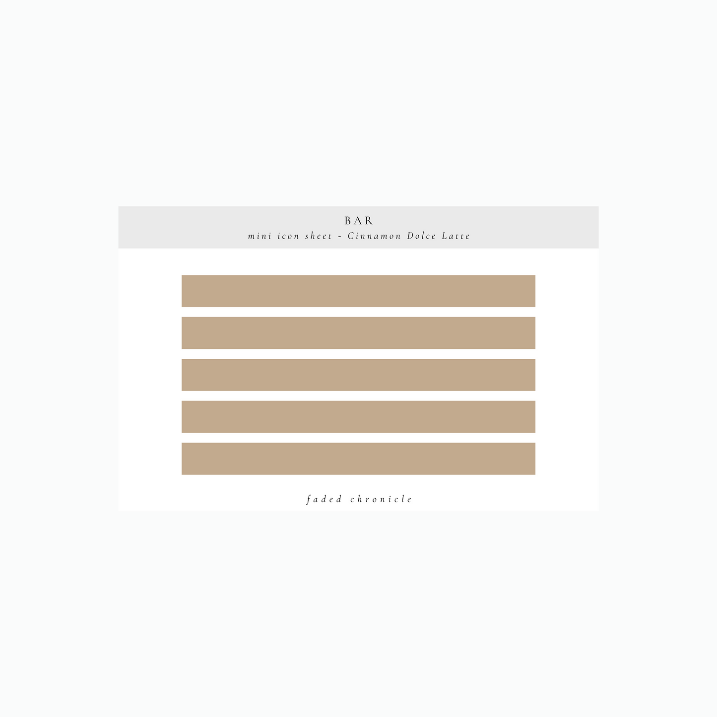 Functional bar - coffee shop (Cinnamon Dolce Latte)