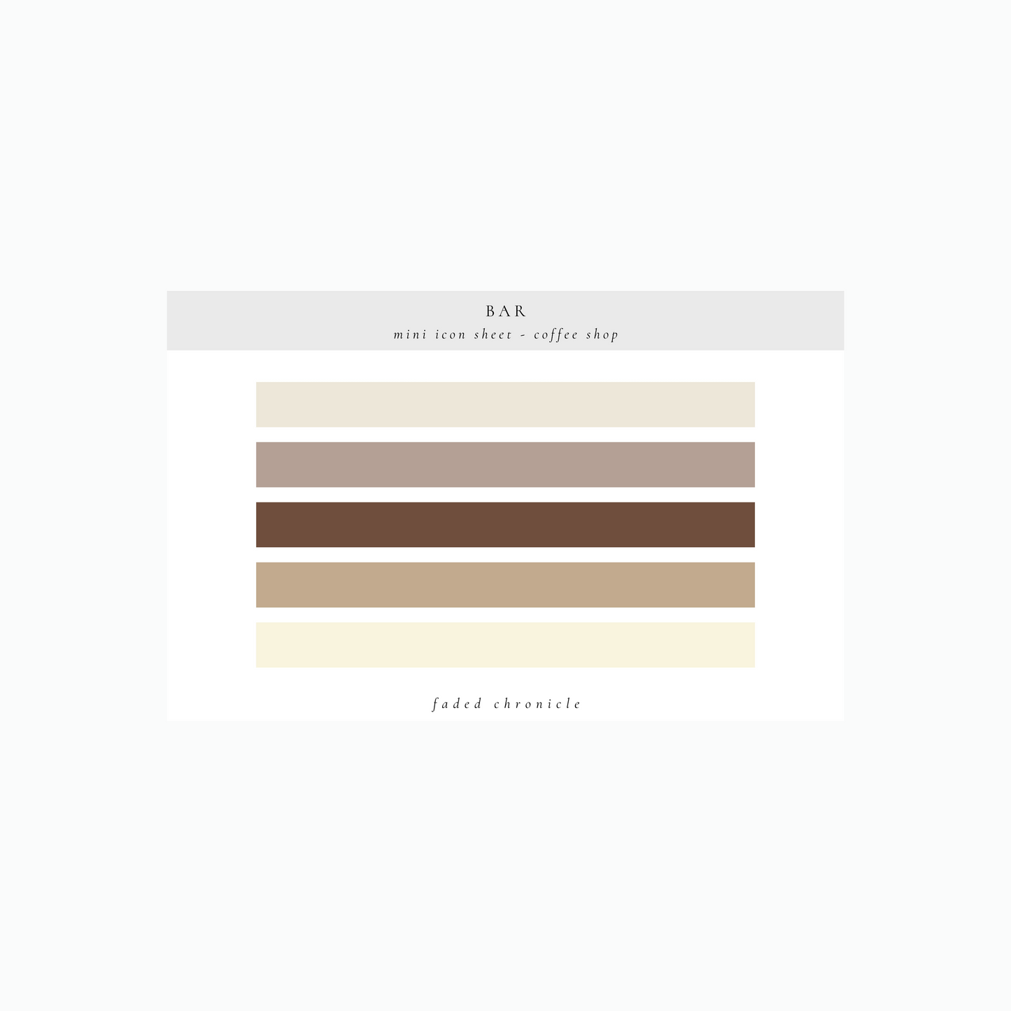 Functional bar - coffee shop