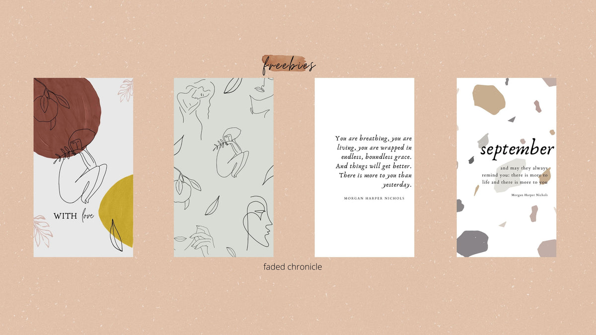 september freebie planner dashboards