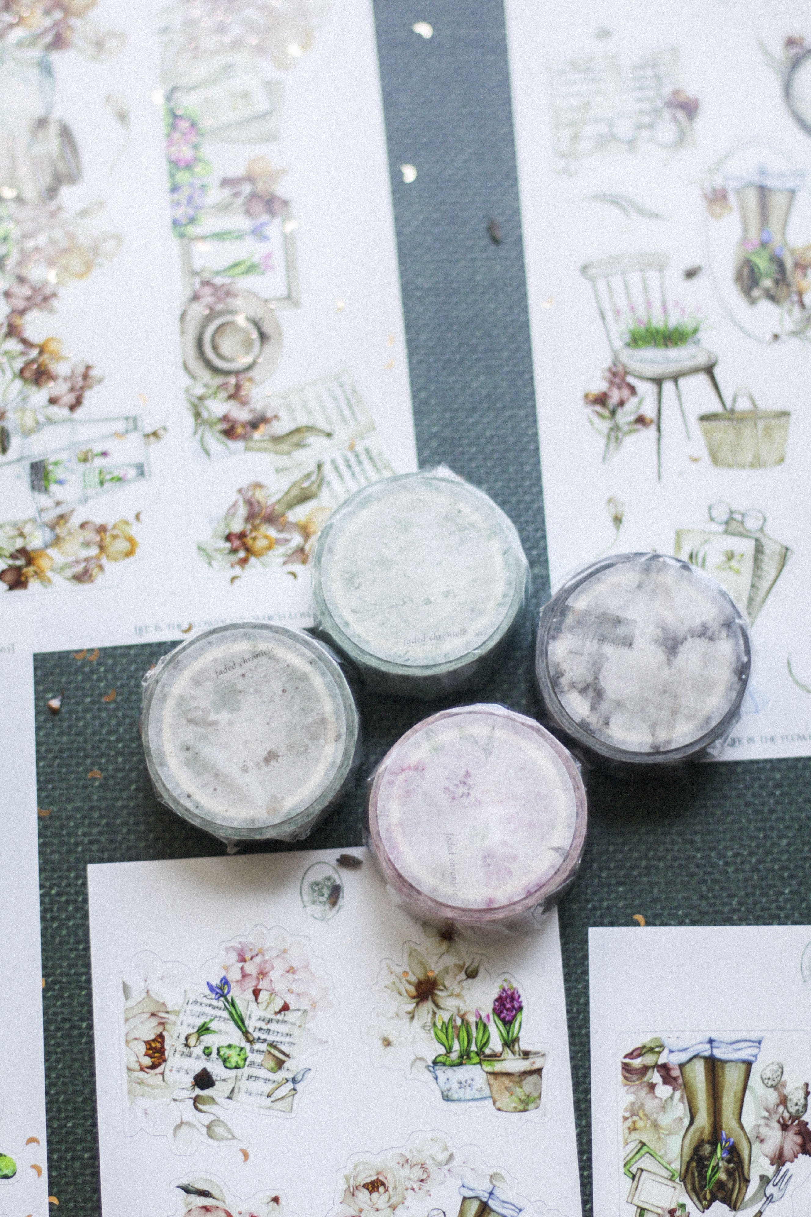 PET tape and Washi tape