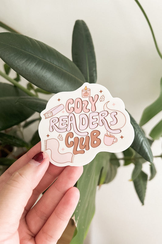 Waterproof Die Cut - cozy reader club