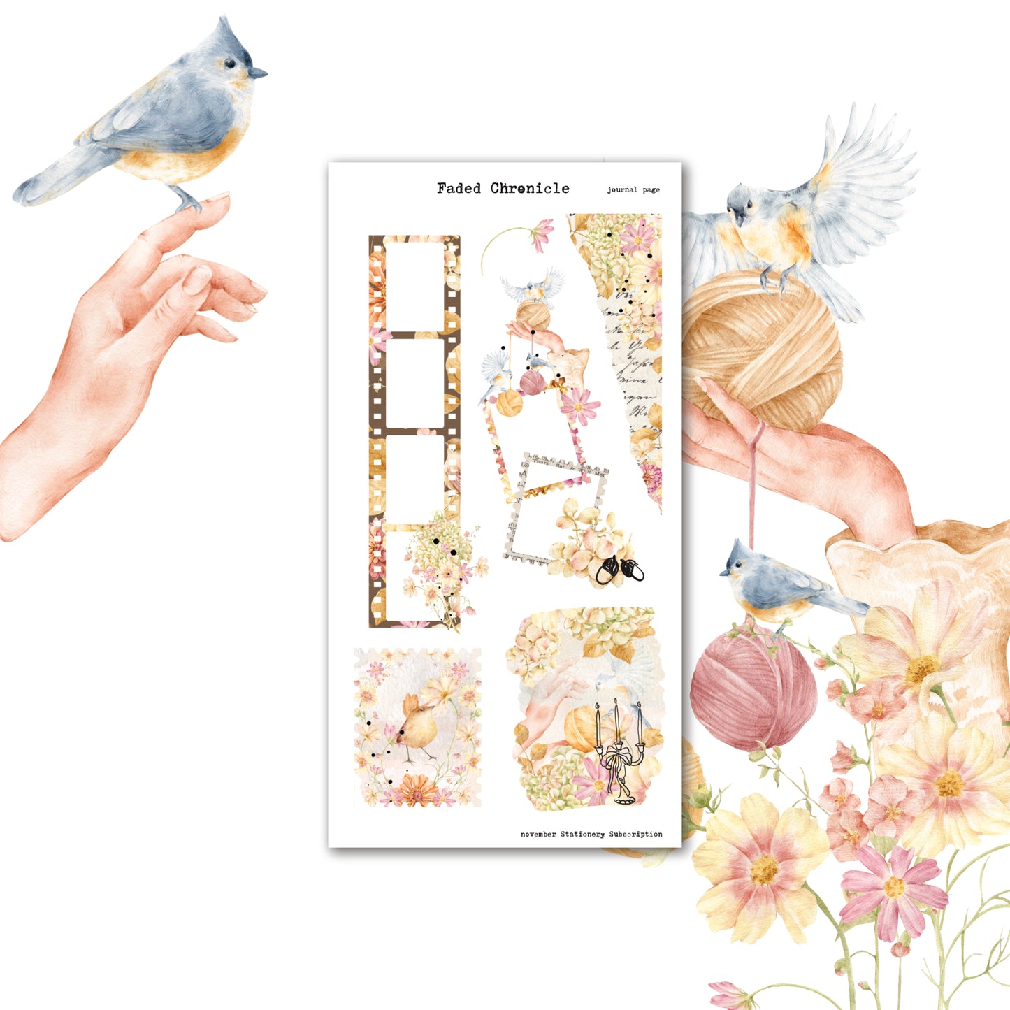 2025 November Stationery Kit Extra - Journal Page