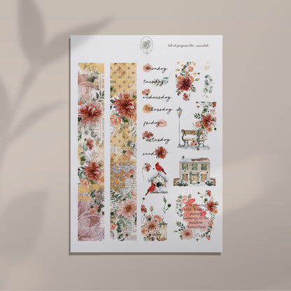 Full Of Gorgeous Life - Journal Kit