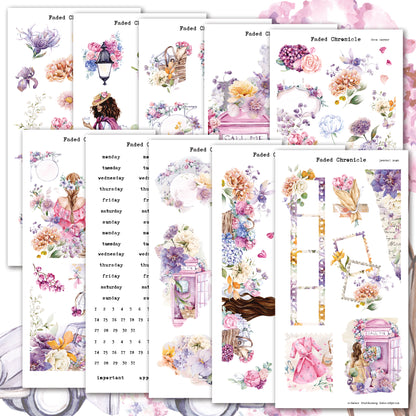 2025 October Stationery Kit Extra - Hobo weeks Kit