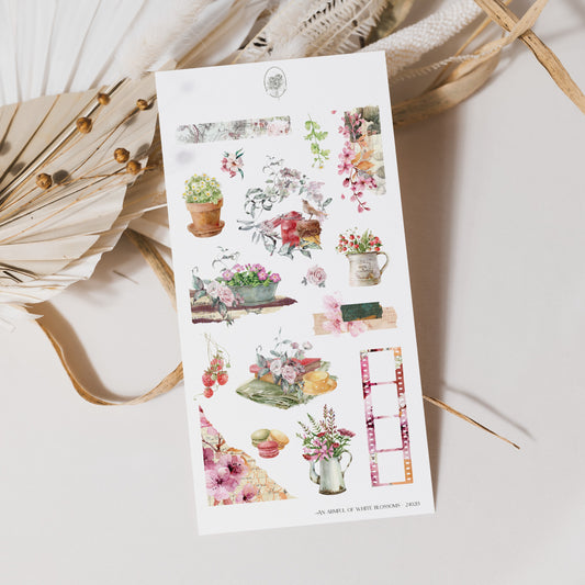 An Armful Of White Blossoms - Journal Kit
