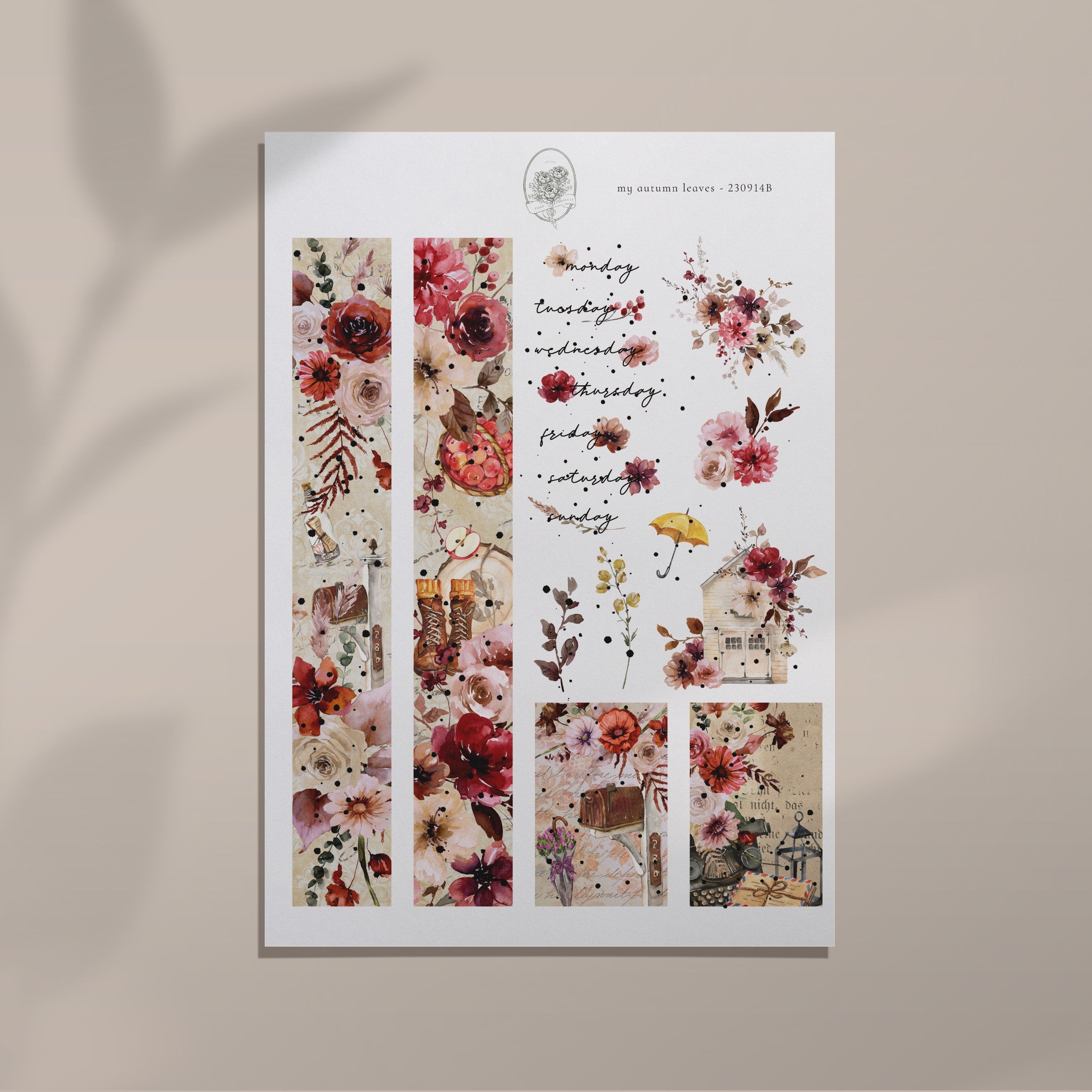My Autumn Leaves - Journal Kit