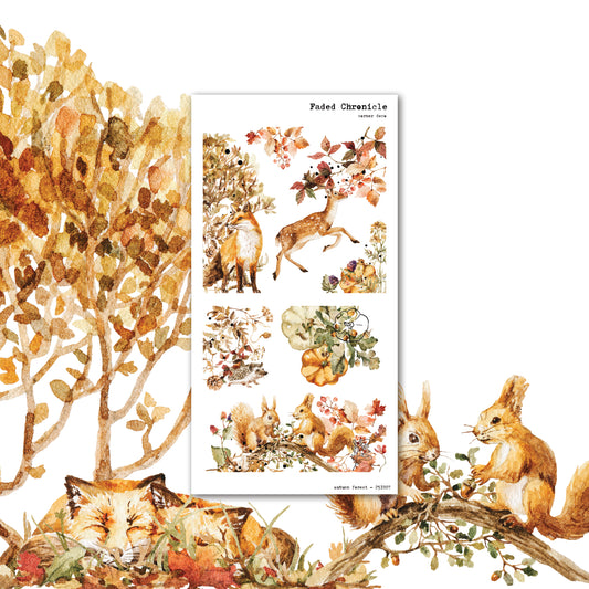 Autumn Forest - Corner Sheet