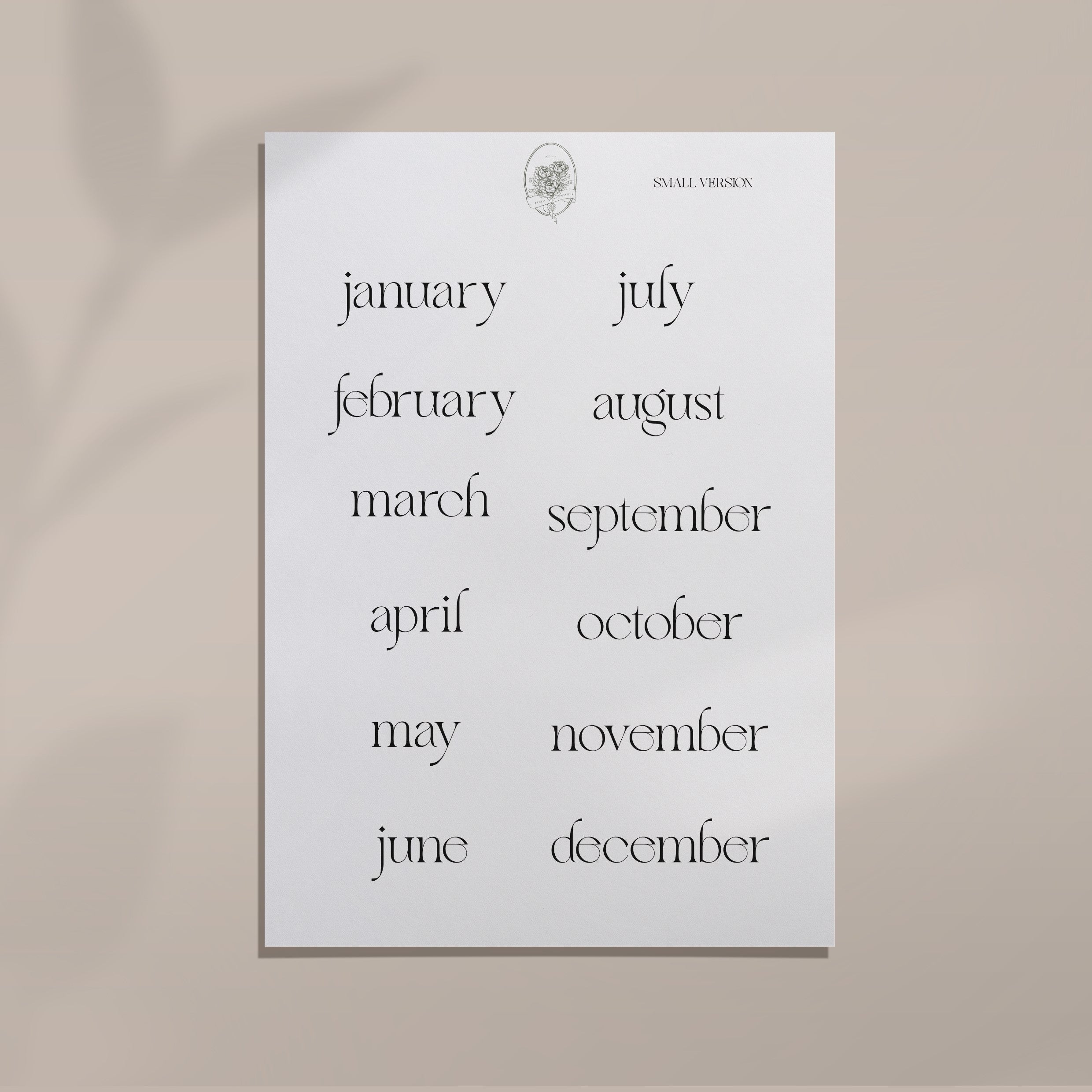 Simple Monthlies