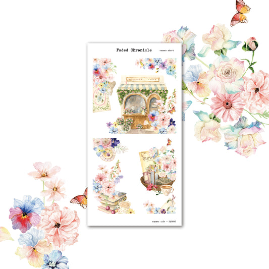 Summer Cafe - Deco Corner Sheet