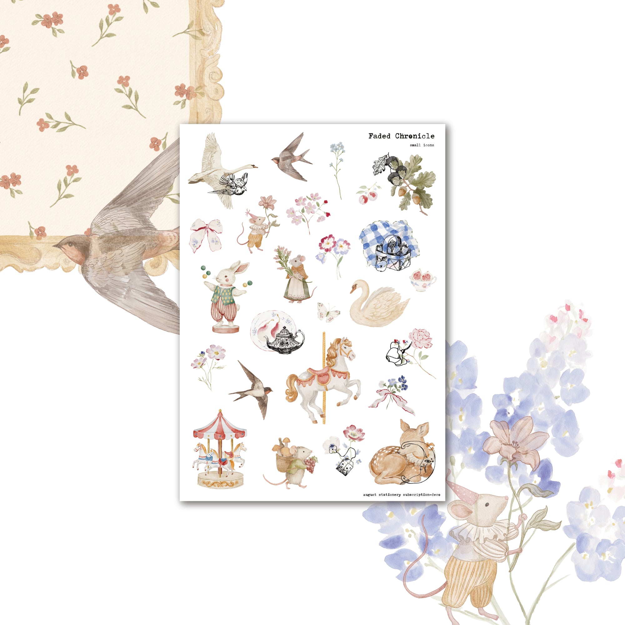 2026 August Kit Extra - Small Icons
