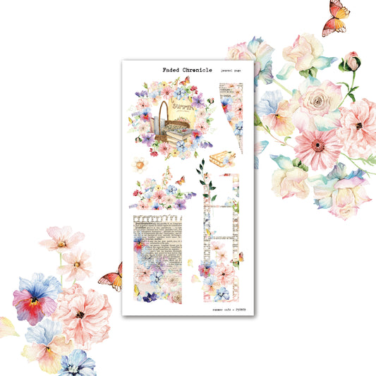 Summer Cafe - Journal Page