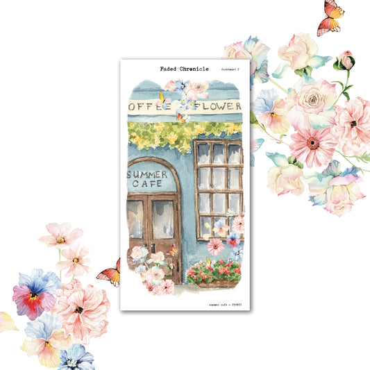 Summer Cafe - Blue Cafe Dashboard