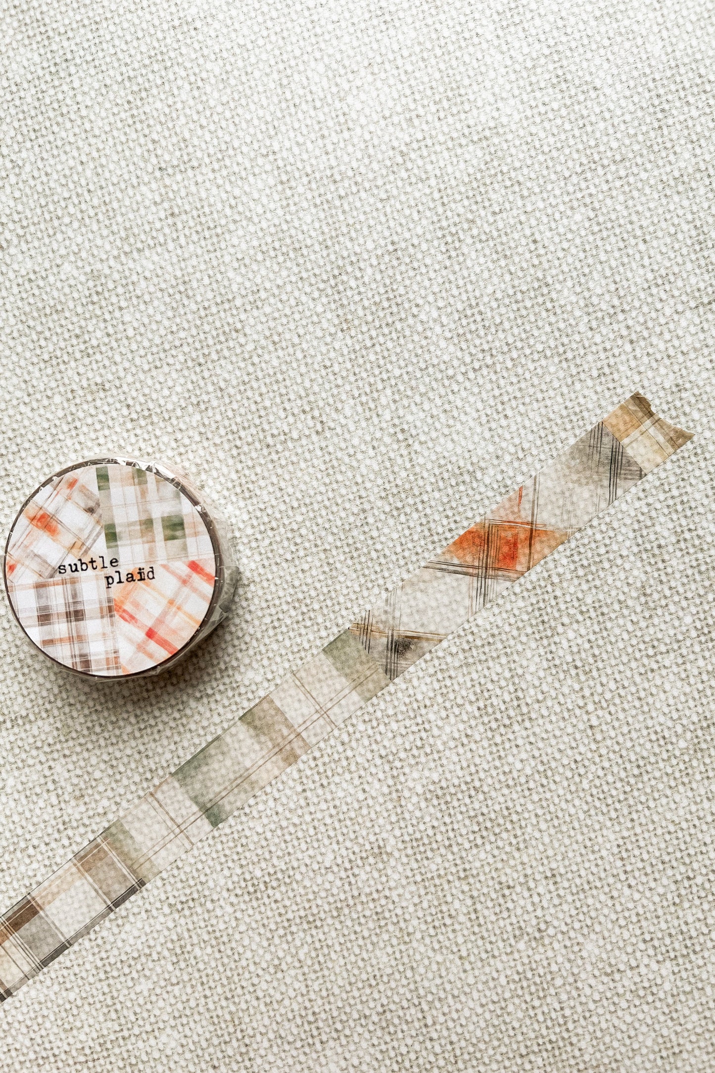 Festive Plaid washi tape 15mm