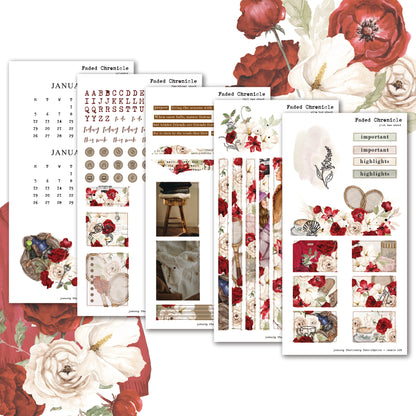 2026 January Stationery Kit Extra - Deluxe Kit