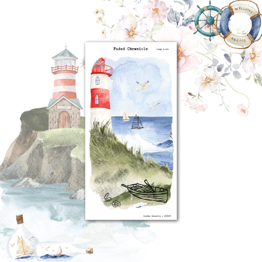 Marine Serenity - Large Scene (Gold Foil)