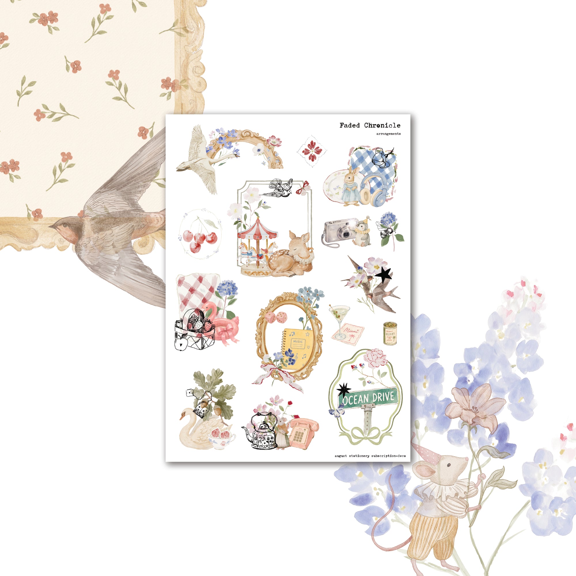 2026 August Kit Extra - Arrangements