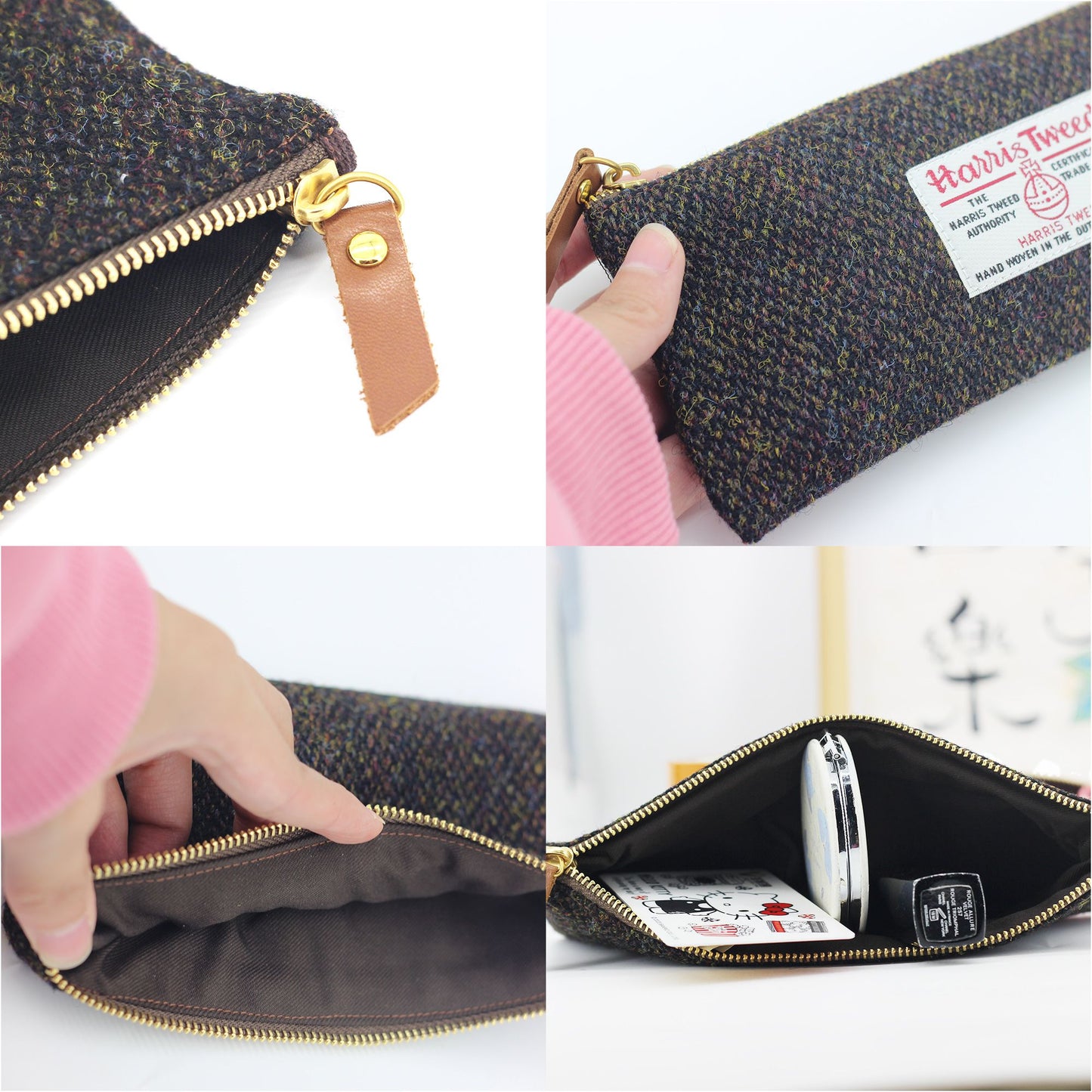 Harris Tweed Pen Pouch