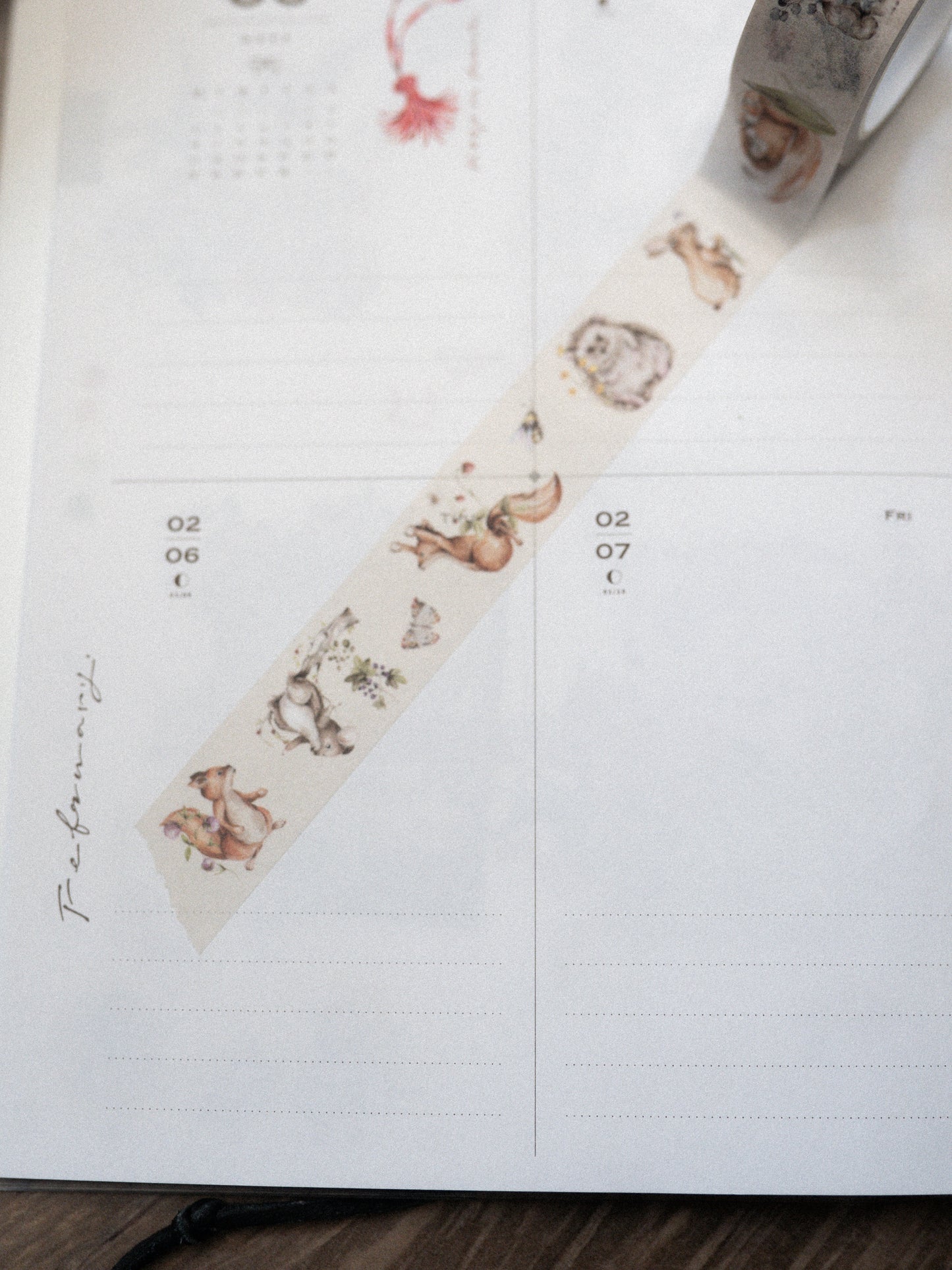 Animal Icons washi tape 20mm