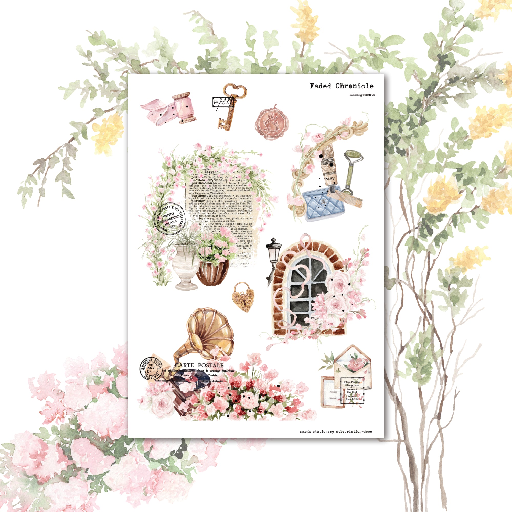 2026 March Kit Extra - Arrangements