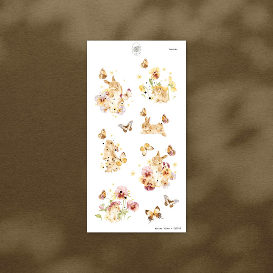 Winter Bloom - Large Icons Sheet (Gold Foil)