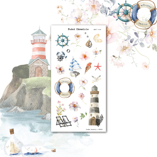 Marine Serenity - Small Icons (Gold Foil)