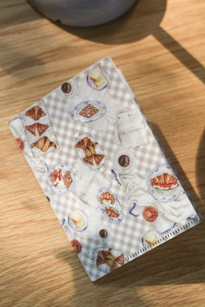 Passport Size Slow Breakfast File Folder