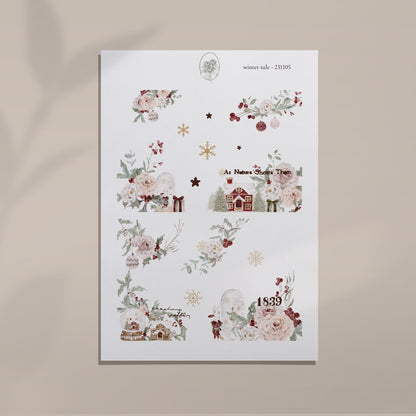 Winter Tale - Corner Sheet