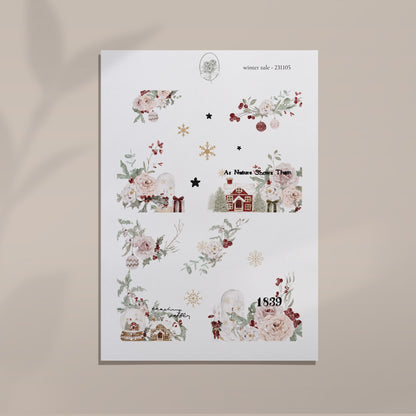 Winter Tale - Corner Sheet