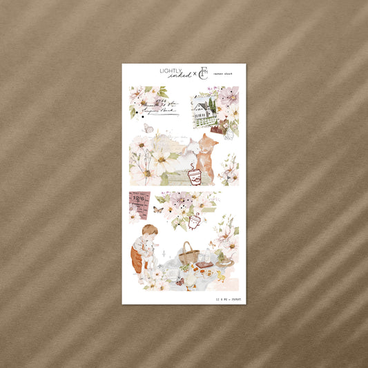 Our Favourite Things - Deco Corner Sheet (Gold Foil)