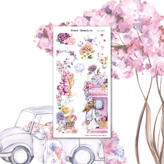 2025 October Stationery Kit Extra - Deco Corner Sheet