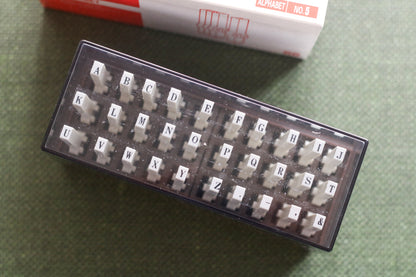Sanby Endless Alphabet Stamp Set (4 sizes)