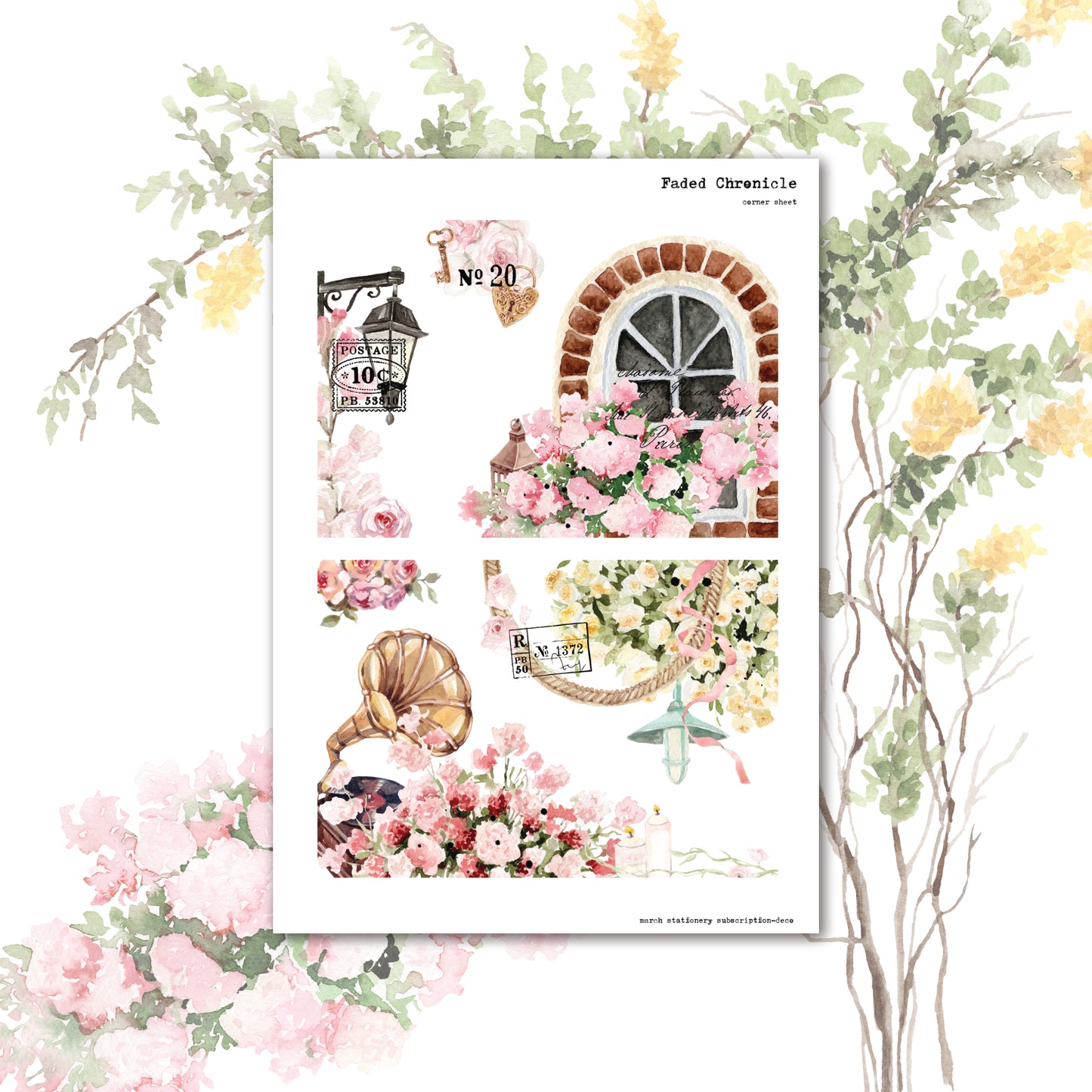 2026 March Kit Extra - Corner Sheet