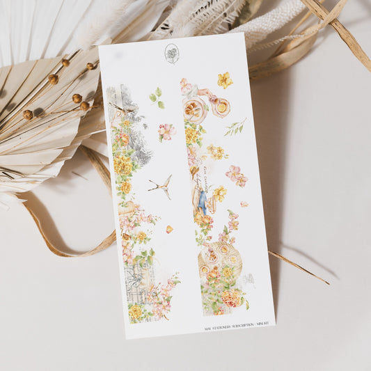 May Stationery Kit Extra - Sidebar (Rose gold foil)