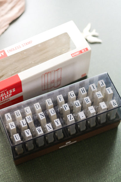 Sanby Endless Alphabet Stamp Set (4 sizes)