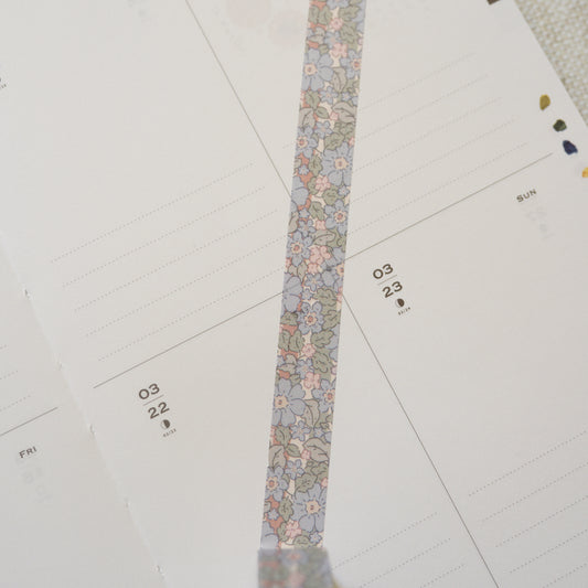 Tiny joy - lake blue washi tape 15mm