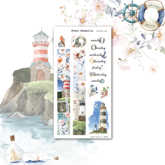 Marine Serenity - Founctional Page (Gold Foil)