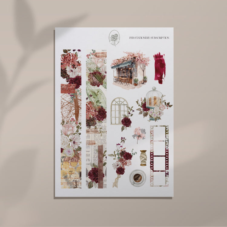 February Stationery Kit Extra - Functional Page
