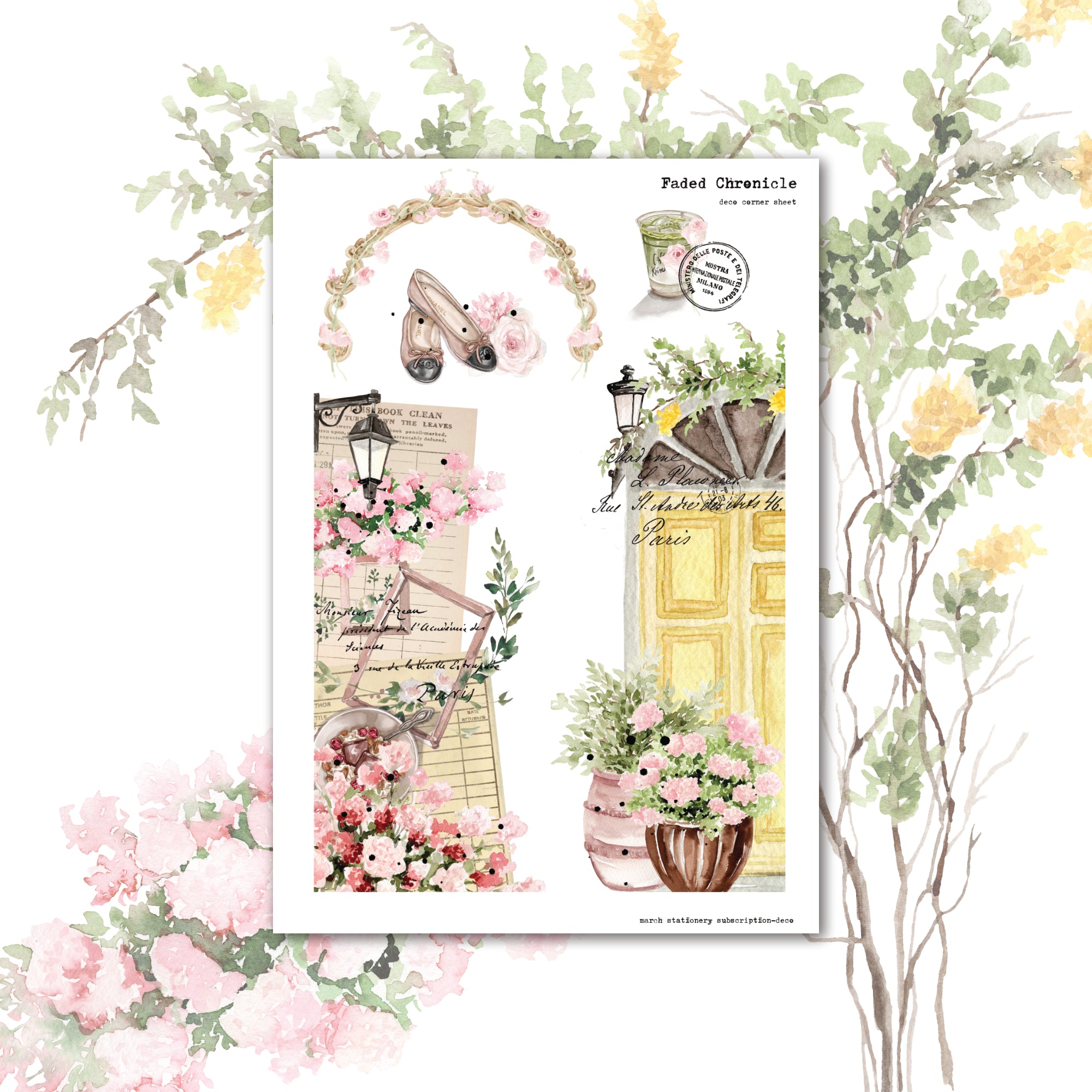 2026 March Kit Extra - Deco Corner Sheet