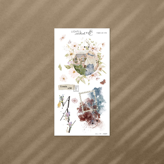 Our Favourite Things - Frame and Date (Gold Foil)