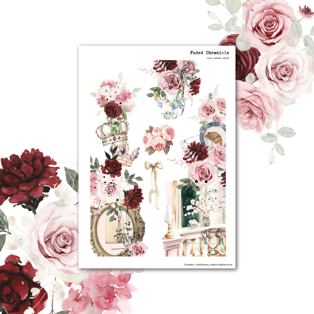 2026 February Kit Extra - Deco Corner Sheet