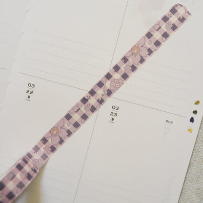 Tiny joy - gingham washi tape 15mm