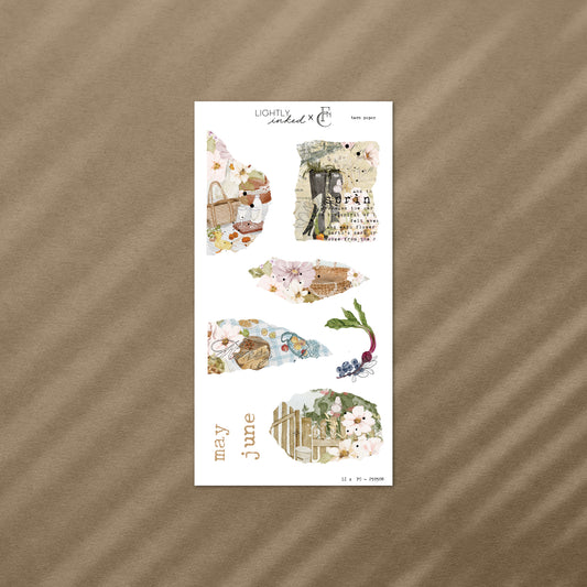 Our Favourite Things - Torn Paper (Gold Foil)