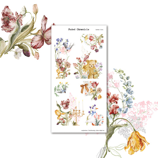 2025 September Stationery Kit Extra - Corner Sheet