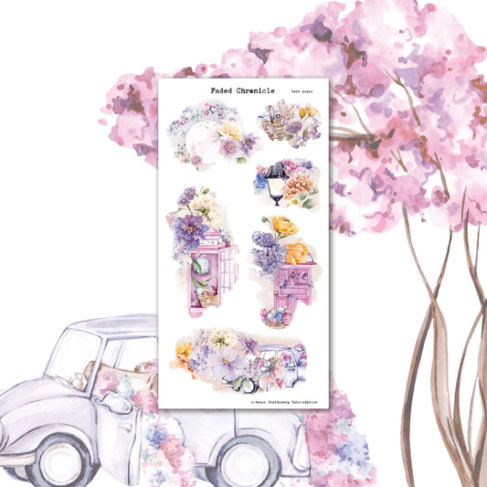2025 October Stationery Kit Extra - Torn Paper