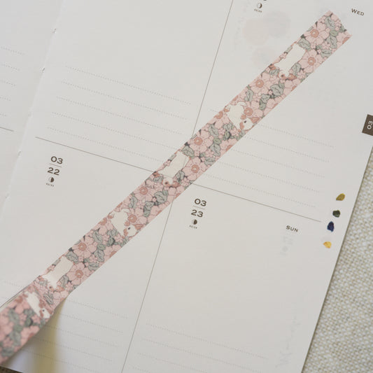 Tiny joy - summer bunnies washi tape 15mm