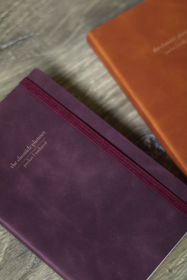 Chronicle Planner UNDATED - Pocket Size