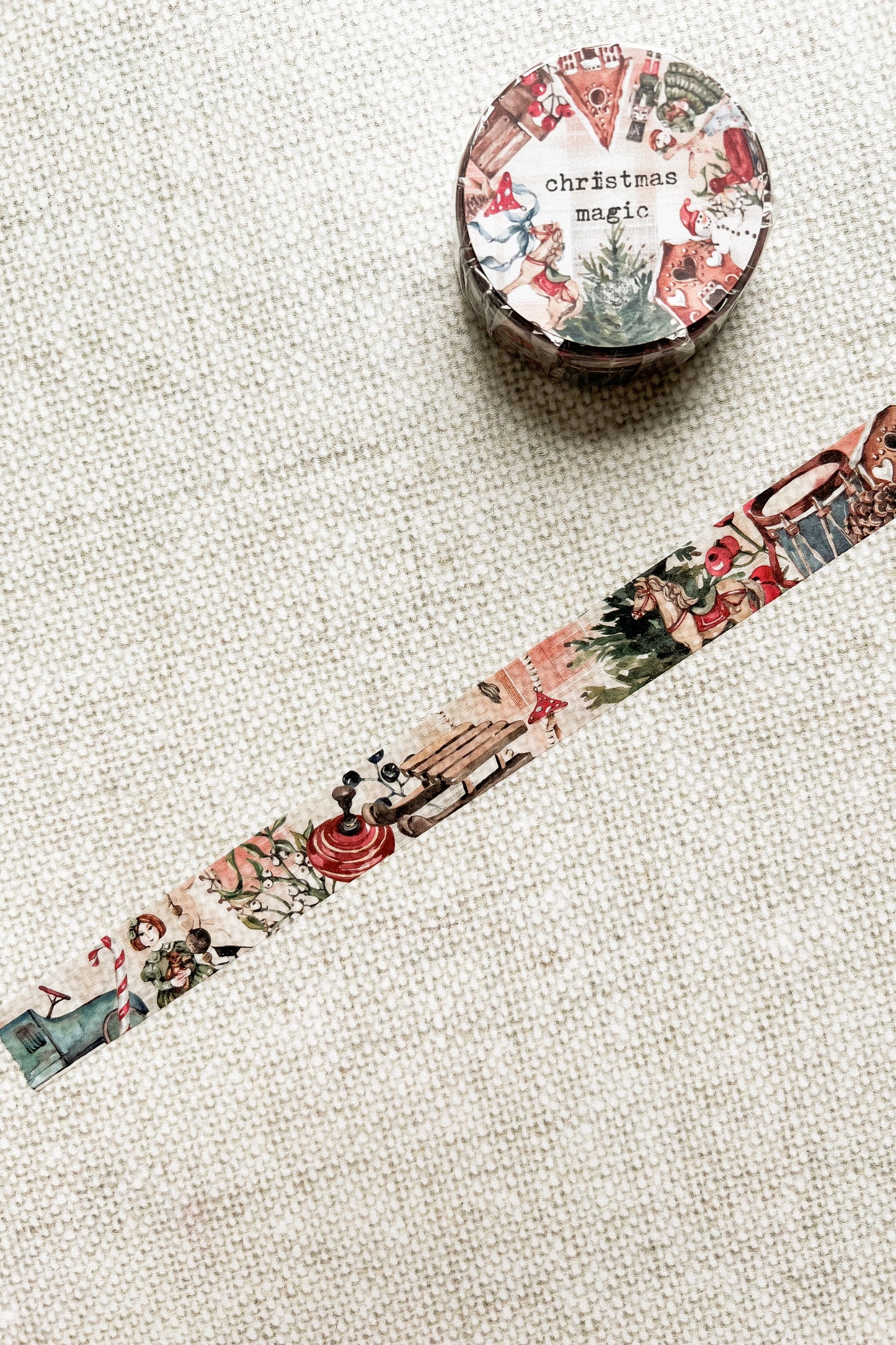 Festive Vintage Objects washi tape 10mm