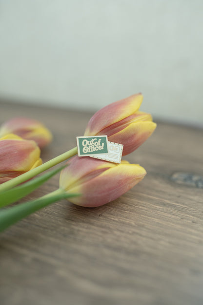 Out Of Office Magnetic Pin