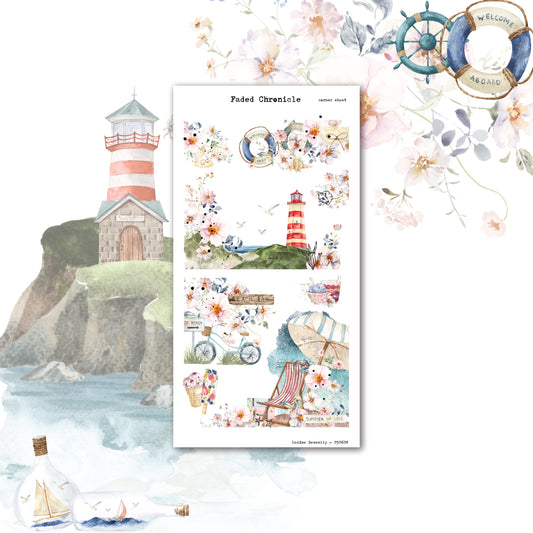 Marine Serenity - Corner Sheet (Gold Foil)