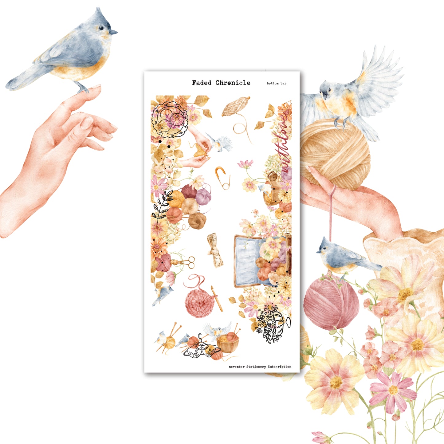 2025 November Stationery Kit Extra - Bottom Bar